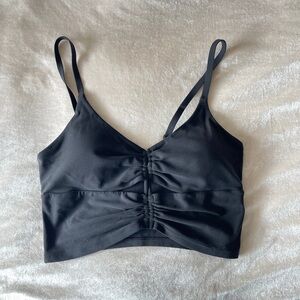Athleta cinch long line bra small